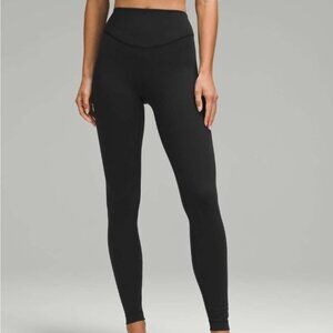 Lululemon Wunder Under SmoothCover High-Rise Tight 28"-Black - Size 4/6 -LW5FUAS